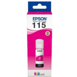 Aksesuāri un izejmateriāli EPSON  115 ECOTANK Ink Bottle, Magenta 