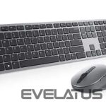 Arvuti klaviatuur Dell  Premier Multi-Device Keyboard and Mouse   KM7321W Wireless, Batteries included, EE, Titan grey 