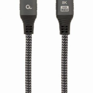 Back panel cover Gembird  Ultra High speed HDMI cable with Ethernet, 8K select plus series CCB-HDMI8K-2M HDMI 2.1 downwards, 2 m,  2 x Type-A 