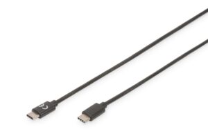 Cable Digitus  USB Type-C Connection Cable AK-300138-030-S USB Male 2.0 (Type C), USB Male 2.0 (Type C), Black, 3 m 