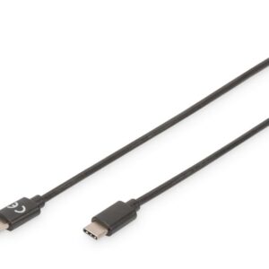 Kaabel Digitus  USB Type-C Connection Cable AK-300138-018-S USB Male 2.0 (Type C), USB Male 2.0 (Type C), Black, 1.8 m 