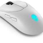 Arvutihiir Dell  Mouse Alienware Tri-Mode AW720M 2.4GHz Wireless Gaming Mouse, Lunar light 