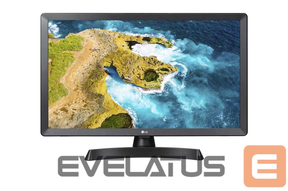 Monitorid LG Monitor 24TQ510S-PZ 23.6 ", VA, HD, 1366 x 768, 16:9, 14 ms, 250 cd/m², Black, 60 Hz, HDMI ports quantity 2