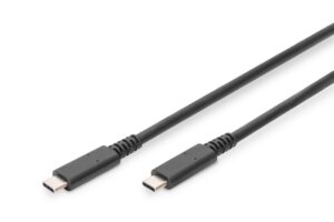 Cable Digitus  USB 4.0 Type-C connection cable AK-300343-008-S USB-C to USB-C, 0.8 m 