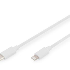 Kaabel Digitus  Lightning to USB-C data/charging cable DB-600109-020-W USB-C to Lightning, USB C, Apple Lightning 8-pin, 2 m 