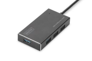 Cable Digitus  USB 3.0 Hub, 4-port Incl. 5V/2A power supply DA-70240-1 