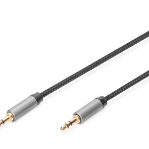 Kaabel Digitus  AUX Audio Cable Stereo DB-510110-018-S 3.5 mm jack to 3.5 mm jack, 1.8 m 
