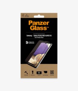 Nugarėlės dėklai PanzerGlass - Samsung,  Galaxy A13/M23 5G/M33 5G, Glass, Black, Case Friendly 