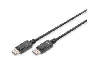 Cable Digitus  DisplayPort Connection Cable AK-340100-020-S Black, DisplayPort to DisplayPort, 2 m 