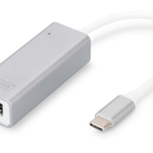 Kaabel Digitus  USB Type C 3.0 Gigabit Ethernet Adapter 10/100/1000 Mbps 	DN-3024 