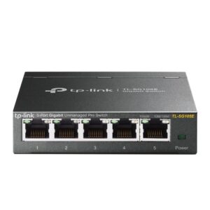 Server - Other Accessories TP-Link  Switch TL-SG105E Web managed, Wall mountable, 1 Gbps (RJ-45) ports quantity 5, Power supply type External 