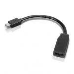 Переходник Lenovo  mini-DisplayPort to HDMI  Black, Adapter 