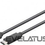 Cable Goobay  USB-C 3.1 generation 1 cable 66509 3 m, Black 