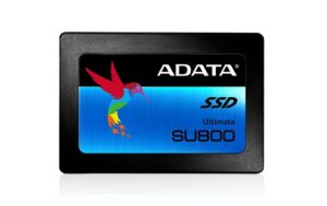 Kõvaketas SSD ADATA  Ultimate SU800 256 GB, SSD form factor 2.5", SSD interface SATA, Read speed 560 MB/s, Write speed 520 MB/s 