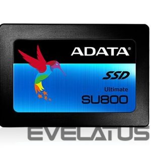 Kõvaketas SSD ADATA  Ultimate SU800 512 GB, SSD form factor 2.5", SSD interface SATA, Read speed 560 MB/s, Write speed 520 MB/s 