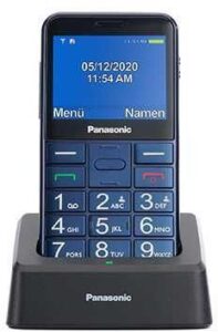 Mobilie telefoni Panasonic  KX-TU155EXBN Blue, 2.4 ", TFT-LCD, microSD/microSDHC MB, USB version micro USB, Built-in camera, Main camera 0.3 MP, 32 GB