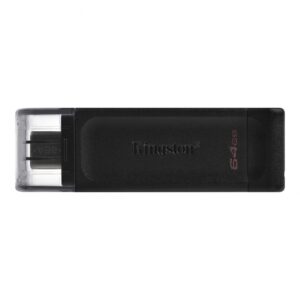 Zibatmiņa Kingston  DataTraveler 70 64 GB, USB-C, Black 