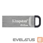 Mälupulk Kingston  USB Flash Drive DataTraveler Kyson 64 GB, USB 3.2 Gen 1, Black/Grey 