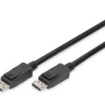 Cable Digitus  DisplayPort Connection Cable AK-340106-010-S Black, DisplayPort to DisplayPort, 1 m 