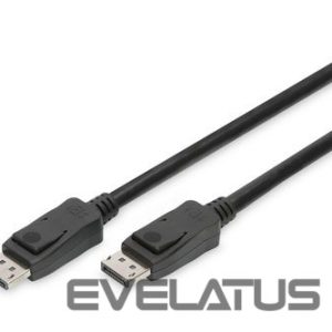 Cable Digitus  DisplayPort Connection Cable AK-340106-010-S Black, DisplayPort to DisplayPort, 1 m 