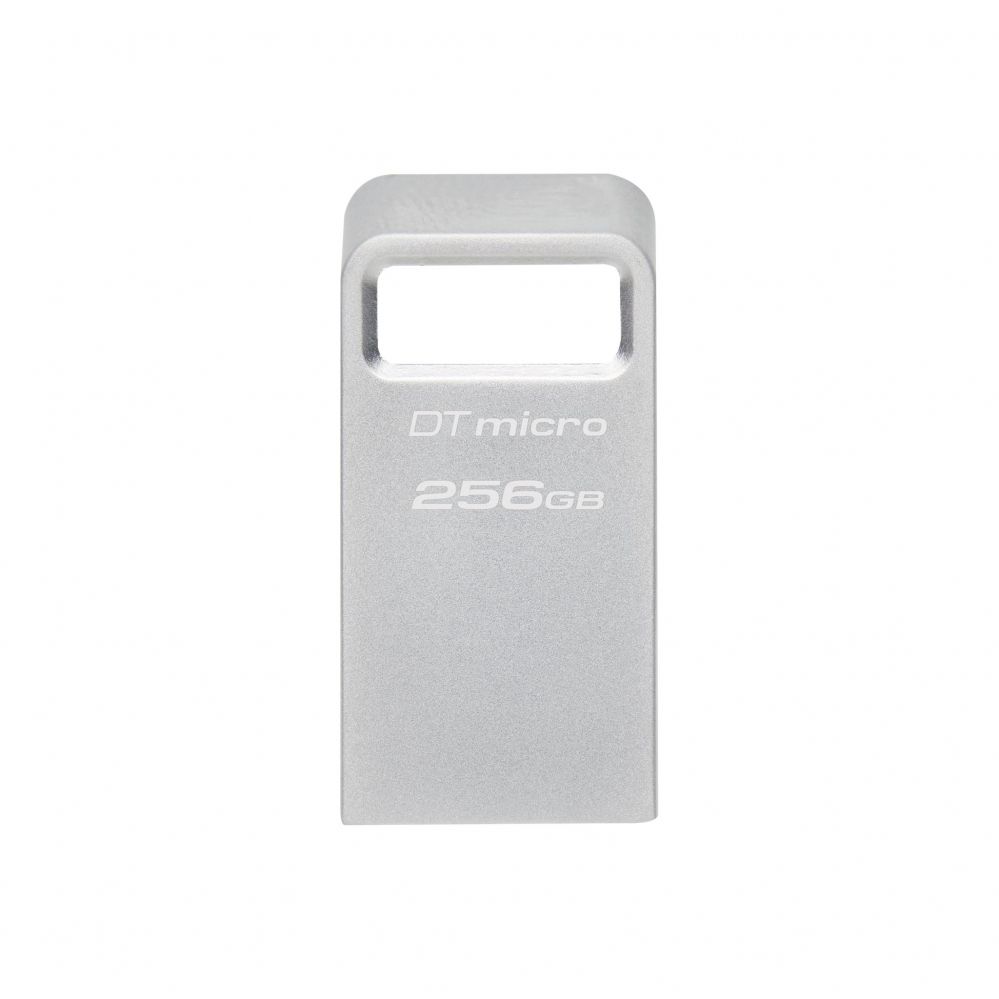 Flash drive Kingston USB 3.2 Flash Drive DataTraveler micro 256 GB, USB 3.2, Silver