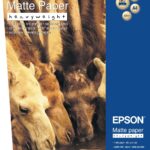 Biroja piederumi EPSON  Matte Paper Heavy Weight, DIN A4, 167g/mÂ², 50 Sheets