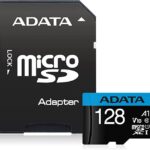 Atminties kortelės ADATA  microSDXC/SDHC UHS-I Memory Card Premier  128 GB, microSDHC/SDXC, Flash memory class 10