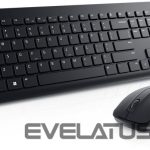 Computer keyboard Dell  Keyboard and Mouse KM3322W Keyboard and Mouse Set, Wireless, Batteries included, RU, Black 
