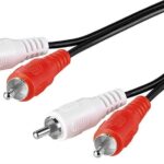 Cable Goobay  Stereo RCA cable 2x RCA 50030 5 m 