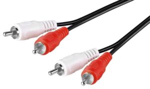 Kabelis Goobay  Stereo RCA cable 2x RCA 50030 5 m 
