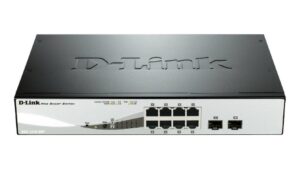 Serveru  - Citi piederumi D-link  DGS-1210 Series Smart Managed Gigabit Switches  DGS-1210-08P Managed L2, Desktop/Rackmountable 