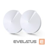 Ruuterid TP-Link  AC1300 Whole Home Mesh Wi-Fi System Deco M5 (2-pack) 802.11ac, 867+400 Mbit/s, 10/100/1000 Mbit/s, Ethernet LAN (RJ-45) ports 2, Mesh Support Yes, MU-MiMO Yes, Antenna type 4xInternal per Deco uni 