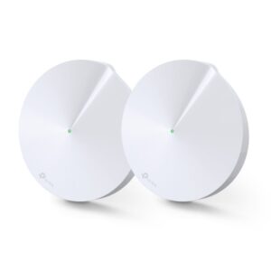 Ruuterid TP-Link  AC1300 Whole Home Mesh Wi-Fi System Deco M5 (2-pack) 802.11ac, 867+400 Mbit/s, 10/100/1000 Mbit/s, Ethernet LAN (RJ-45) ports 2, Mesh Support Yes, MU-MiMO Yes, Antenna type 4xInternal per Deco uni 