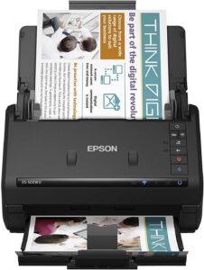 Printer EPSON  WorkForce ES-500WII Colour, Document Scanner 