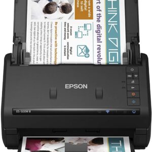 Printer EPSON  WorkForce ES-500WII Colour, Document Scanner 