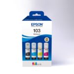 Aksesuāri un izejmateriāli EPSON  103 EcoTank Ink Cartridge, Black, Cyan, Magenta, Yellow, Multipack 4-colours 