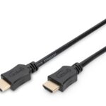 Kabelis Digitus  HDMI High Speed connection cable AK-330107-100-S 