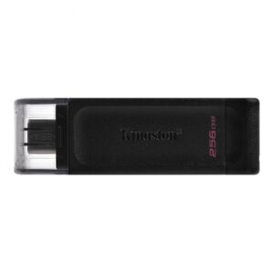 Zibatmiņa Kingston  USB Flash Drive DataTraveler 70 256 GB, USB 3.2 Gen 1 Type-C, Black 
