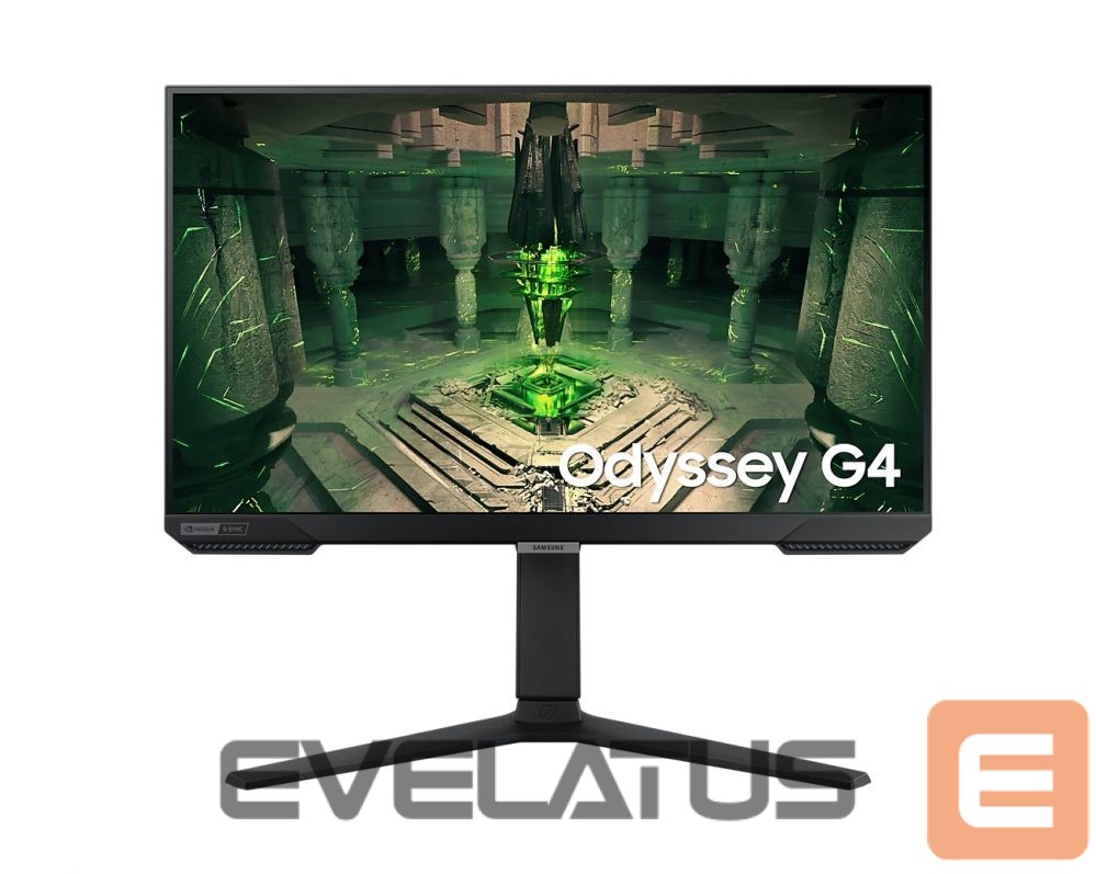 Monitors Samsung Business Monitor LS27BG400EUXEN 27 ", IPS, FHD, 1920 x 1080, 16:9, 1 ms, 320 cd/m², Black, 240 Hz, HDMI ports quantity 2