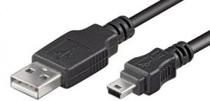 Cable Logilink  USB MINI-B 5-pin 180 Cert 1.8m Mini-USB B, USB A, 1.8 m, Black 
