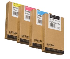 Aksesuāri un izejmateriāli EPSON  T612400 Ink cartrige,  Yellow, Singlepack, 220 ml 