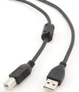 Kabelis Cablexpert  1.8m USB 2.0 A/B M 1.8 m m, Black 