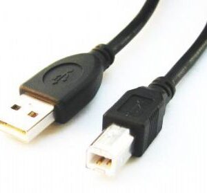 Kabelis Cablexpert  CCP-USB2-AMBM-6 1.8 m, Black, USB 2.0 A-plug B-plug cable 