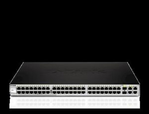 Server - Other Accessories D-link  DGS-1210-52, Gigabit Smart Switch with 48 10/100/1000Base-T ports and 4 Gigabit MiniGBIC (SFP) ports, 802.3x Flow Control, 802.3ad Link Aggregation, 802.1Q VLAN, 802.1p Priority Queues, Port mirroring, Jumbo Frame support, 802.1D STP, ACL, LLDP, Cable Diagnostics, Auto Surveillance VLAN, Auto Voice VLAN 