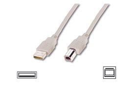 Kaabel Logilink  USB 2.0 connection cable USB  A male, USB B male, 5 m, Grey