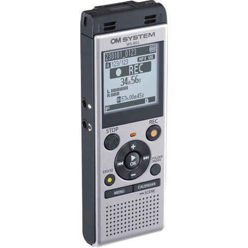 Cita datorprece Olympus Digital Voice Recorder WS-882 Silver, MP3 playback