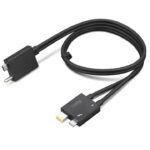 Kabelis Lenovo  ThinkPad Thunderbolt 4 WorkStation Dock Split Cable 4X91K16970 Black, 0.7 m