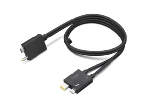 Cable Lenovo  ThinkPad Thunderbolt 4 WorkStation Dock Split Cable 4X91K16970 Black, 0.7 m
