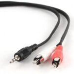 Kaabel Cablexpert  1.5m, 3.5mm/2xRCA, M/M 1.5 m, Black, Red, White 
