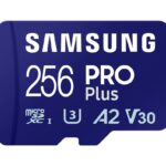Atminties kortelės Samsung  microSD Card Pro Plus 256 GB, MicroSDXC, Flash memory class 10